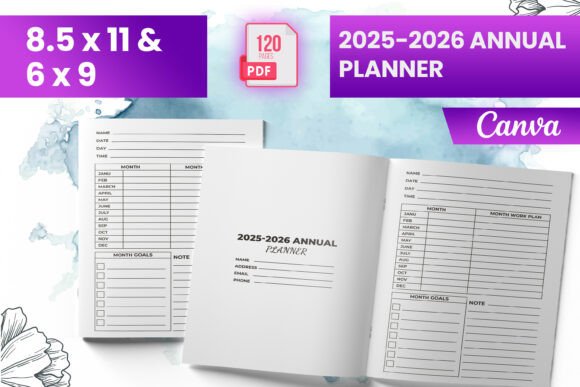 2025-2026 Annual Planner KDP