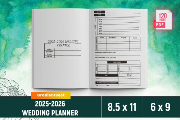 2025-2026 Wedding Planner Canva Template for KDP Interior: A Complete Guide
