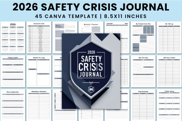 2026 Safety Crisis Plan Journal KDP: A Practical Guide to Emergency Preparedness