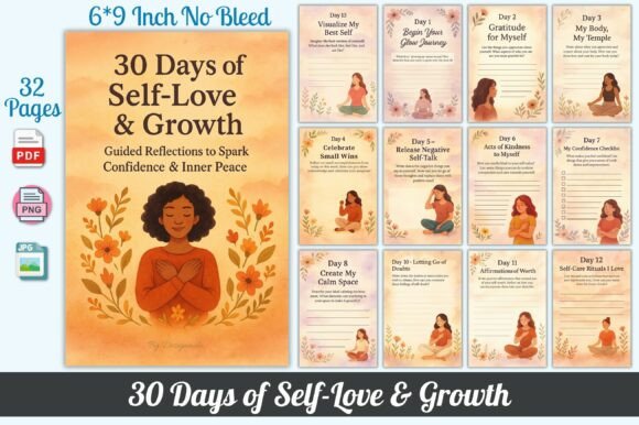 30 Days of Self-Love Growth: A Journey to Inner Strength and Confidence