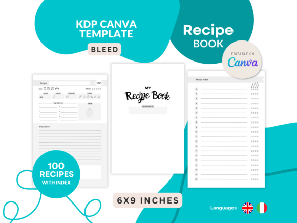 Creating Your Own Professional Recipe Book with the Kdp Recipe Book Canva Template