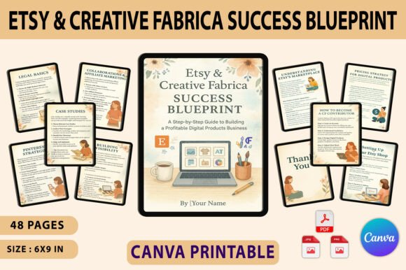 Etsy Creative Fabrica Success Blueprint: A Practical Guide for Digital Entrepreneurs