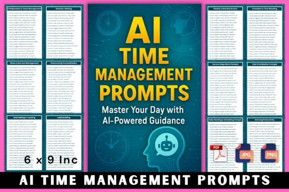 Master Your Time with 500 AI Time Management Prompts