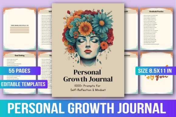 Personal Growth Journal: A Tool for Self-Discovery and Mindset Transformation