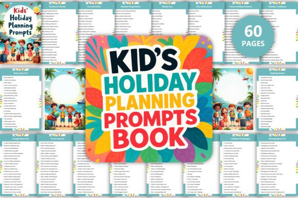Spark Imagination and Joy with the Kids Holiday Planning Prompts Book