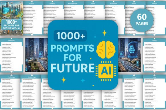 Step Into Tomorrow with 1000 Prompts for Future with AI