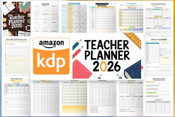 Teacher Planner 2026 – A Creative Tool for Modern Educators